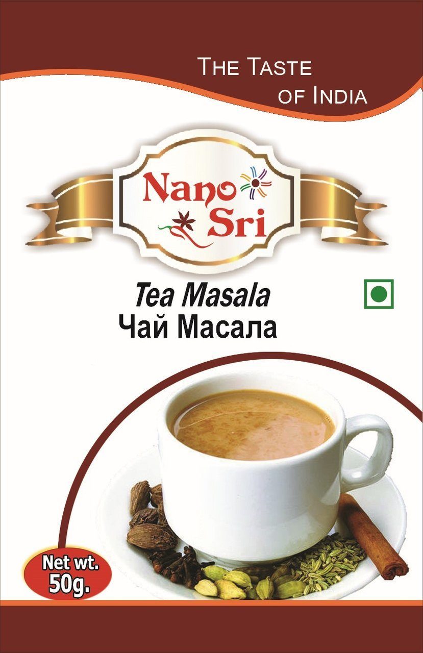 TEA MASALA, Nano Sri (ЧАЙ МАСАЛА, Нано Шри), 50 г.