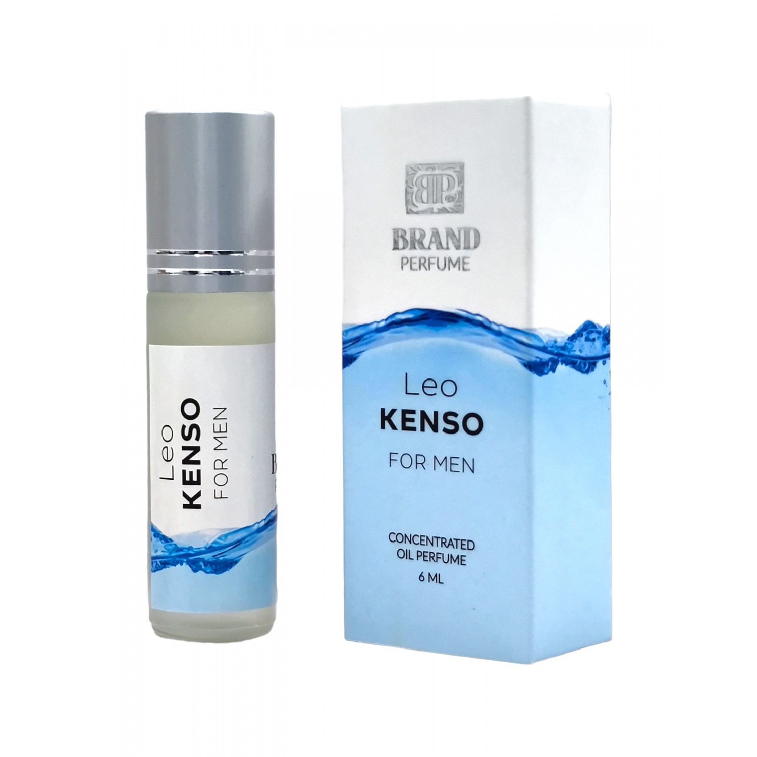 LEO KENSO FOR MAN Concentrated Oil Perfume, Brand Perfume (Концентрированные масляные духи), ролик, 6 мл.