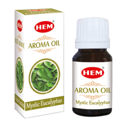 Aroma oil MYSTIC EUCALYPTUS, Hem (Ароматическое масло МИСТИЧЕСКИЙ ЭВКАЛИПТ, Хем), 10 мл.