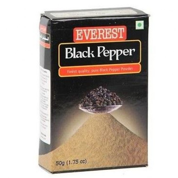 BLACK PEPPER, Everest (ПЕРЕЦ ЧЁРНЫЙ МОЛОТЫЙ, Эверест), 50 г.