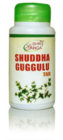 SHUDDHA GUGGULU tab, Shri Ganga (ШУДДХА ГУГГУЛУ, для обмена веществ, Шри Ганга), 120 таб.