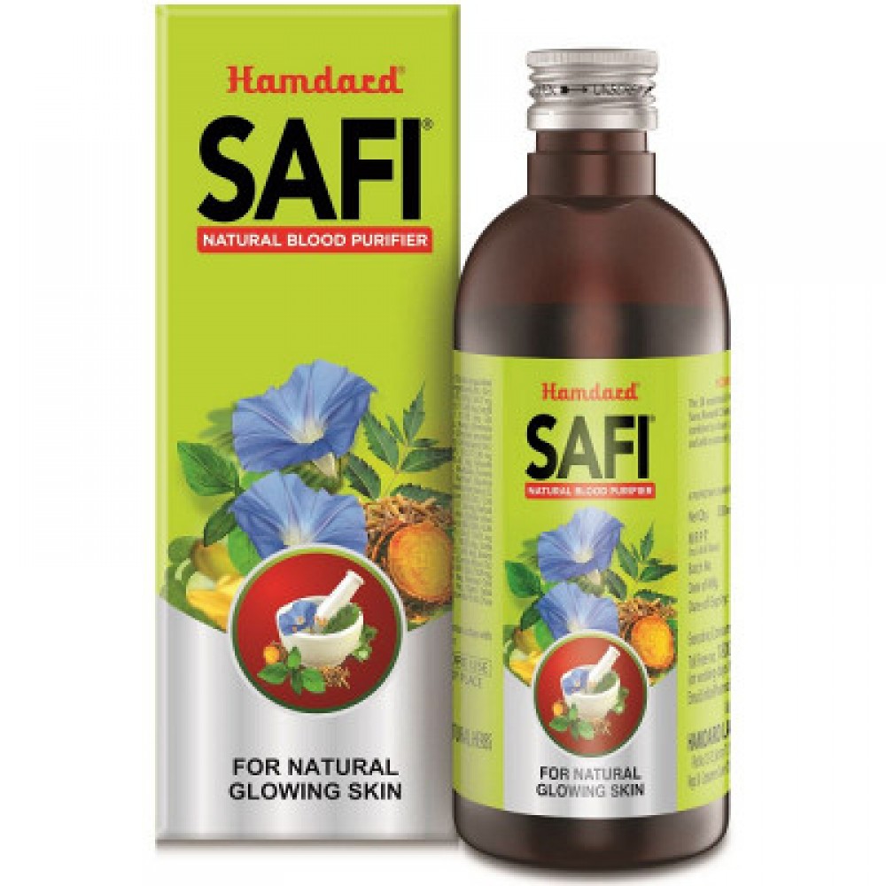 SAFI natural blood purifier, Hamdard (САФИ, аюрведический сироп для очищения крови, Хамдард), 100 мл.