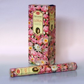 Hem Incense Sticks PRECIOUS LOTUS (Благовония ДРАГОЦЕННЫЙ ЛОТОС, Хем), уп. 20 палочек.