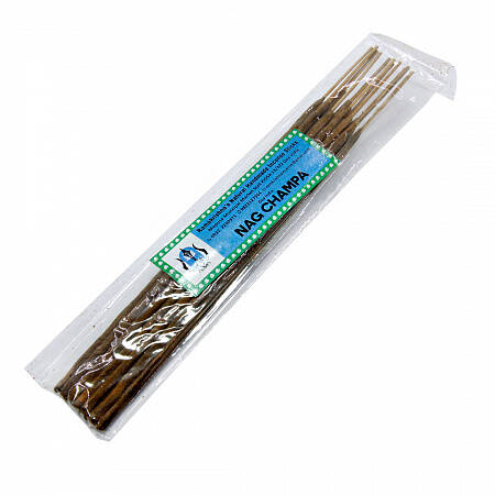 NAG CHAMPA Ramakrishna's Natural Handmade Incense Sticks (НАГ ЧАМПА натуральные благовония ручной работы, Рамакришна), 20 г.