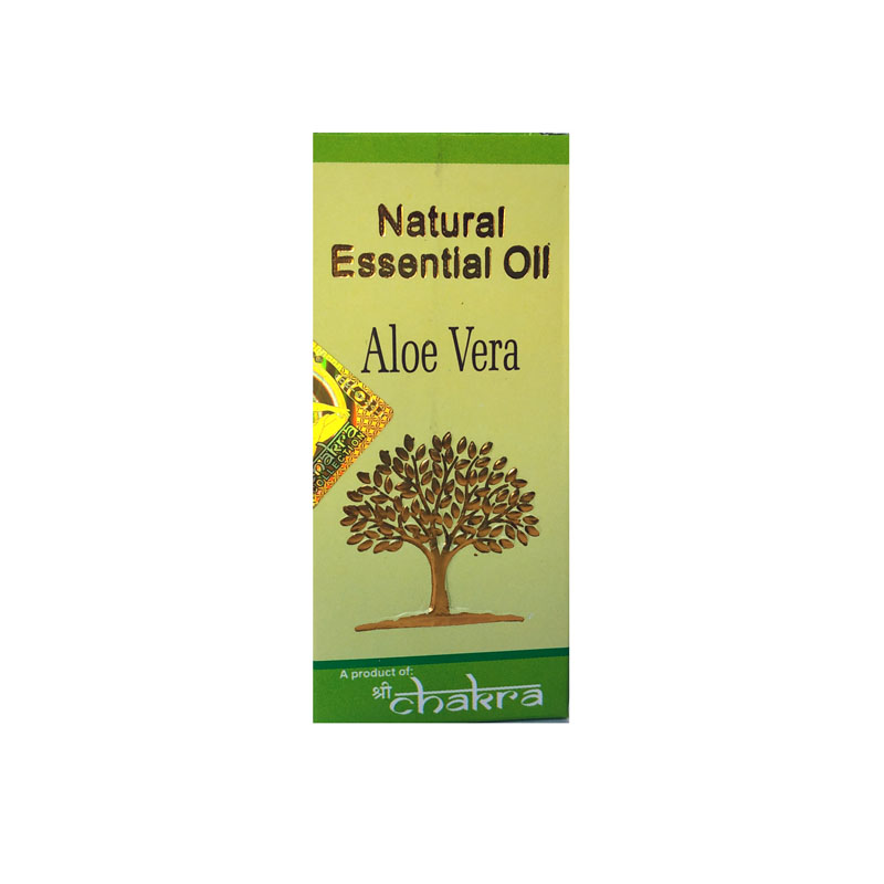 Natural Essential Oil ALOE VERA, Shri Chakra (Натуральное эфирное масло АЛОЭ (алое) ВЕРА, Шри Чакра), 10 мл.