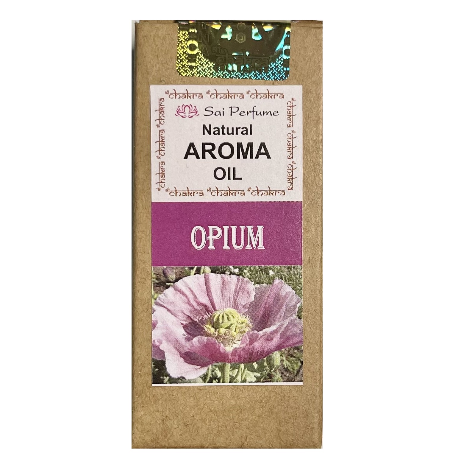 Natural Aroma Oil OPIUM, Shri Chakra (Натуральное ароматическое масло ОПИУМ, Шри Чакра), 10 мл.