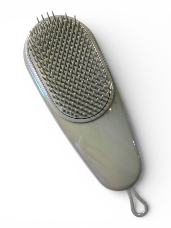 Beautiful Hair Brush, Shushuhao (СЕРАЯ перламутровая массажная расчёска), 1 шт.