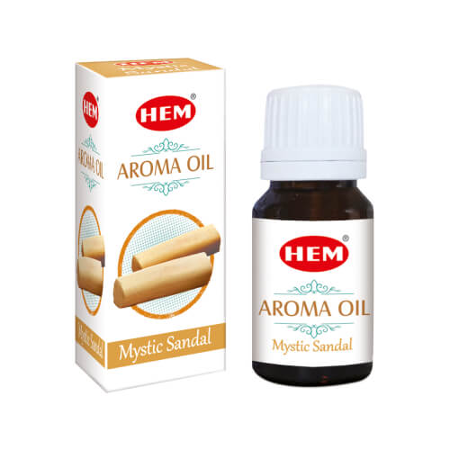 Aroma oil MYSTIC SANDAL, Hem (Ароматическое масло МИСТИЧЕСКИЙ САНДАЛ, Хем), 10 мл.