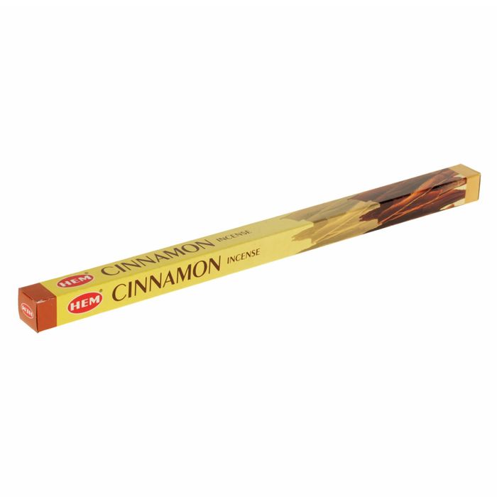 Hem Incense Sticks CINNAMON (Благовония КОРИЦА, Хем), уп. 8 палочек.