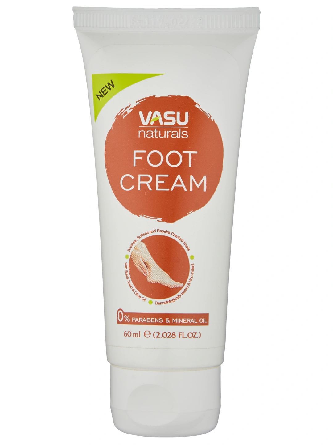 FOOT CREAM, Vasu (КРЕМ ДЛЯ НОГ, Васу), 60 мл.
