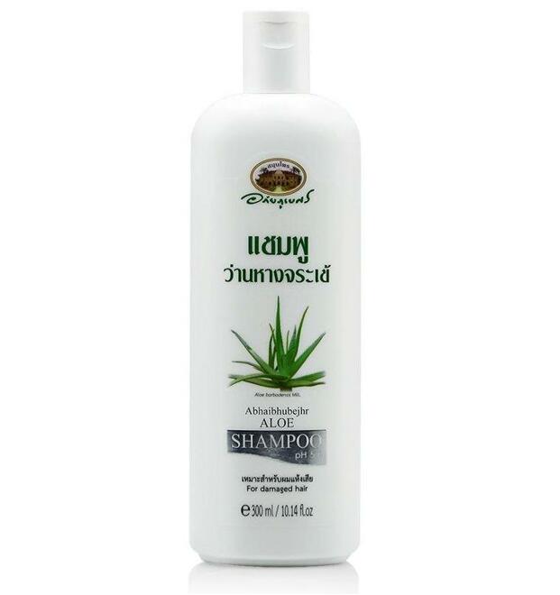 ALOE Shampoo pH 5-6, For damaget hair, Abhaibhubejhr (Шампунь С АЛОЭ (алое), для сухих и поврежденных волос, Абхайпхубет), 300 мл.