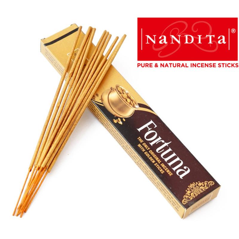 FORTUNA Natural Incense, Nandita (ФОРТУНА натуральные благовония палочки, Нандита), 15 г.