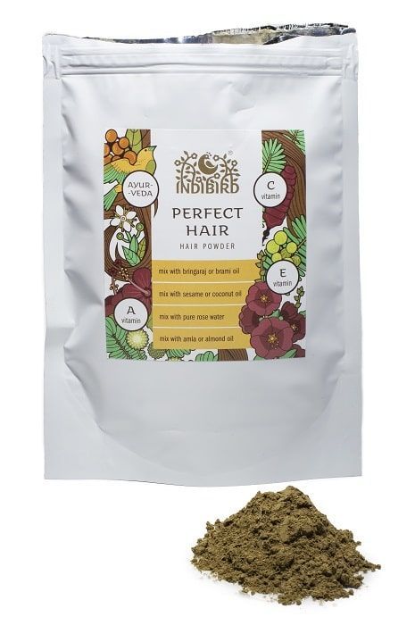 PERFECT HAIR Hair Powder, Indibird (СОВЕРШЕНСТВО ВОЛОС Порошок для волос, Индибёрд), 200 г.