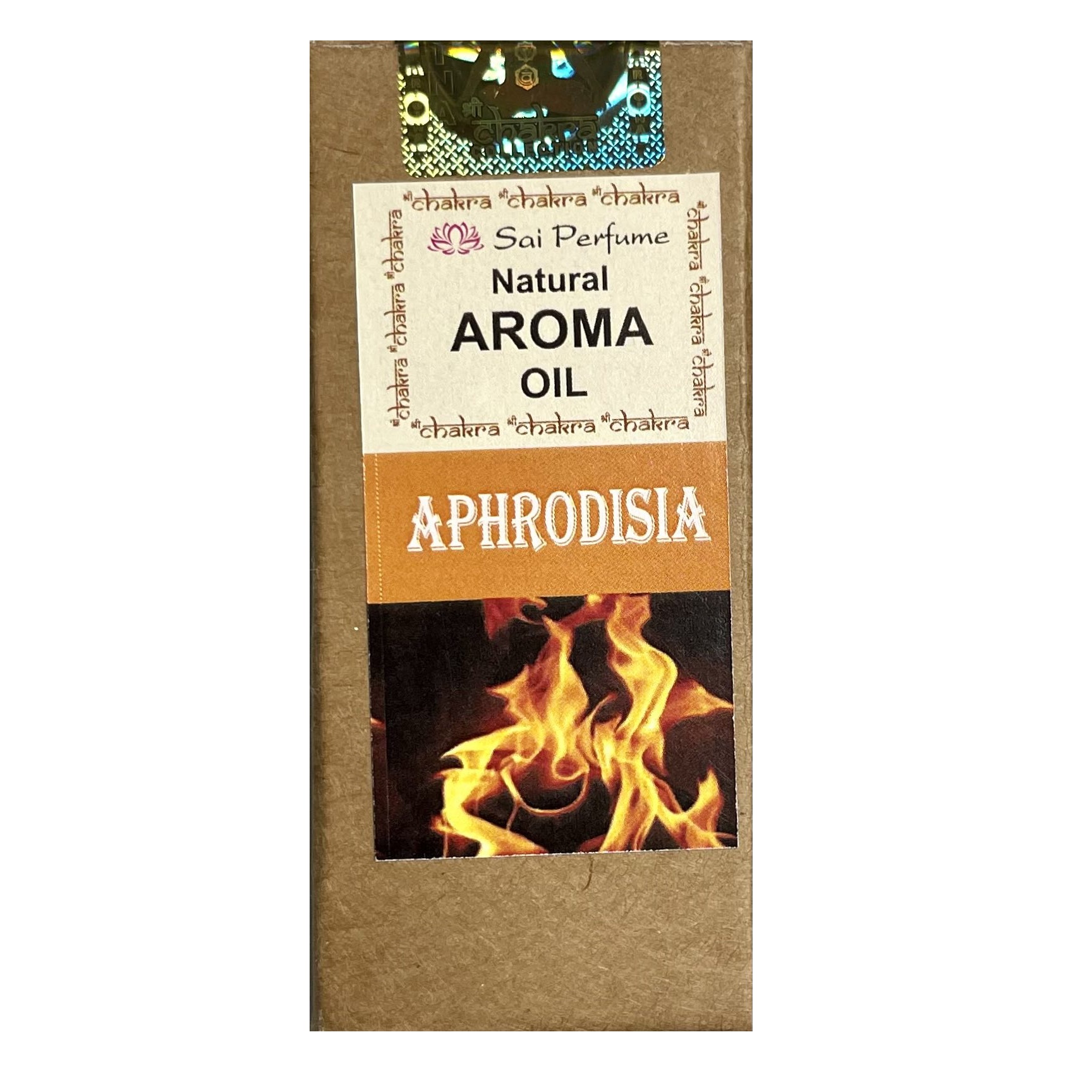 Natural Aroma Oil APHRODISIA, Shri Chakra (Натуральное ароматическое масло АФРОДЕЗИЯ, Шри Чакра), 10 мл.