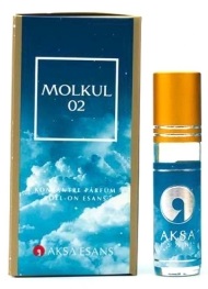 MOLKUL 02 Concentrated Perfume Oil, Aksa Esans (МОЛКУЛЬ 02 турецкие роликовые масляные духи, Акса Эсанс), 6 мл.