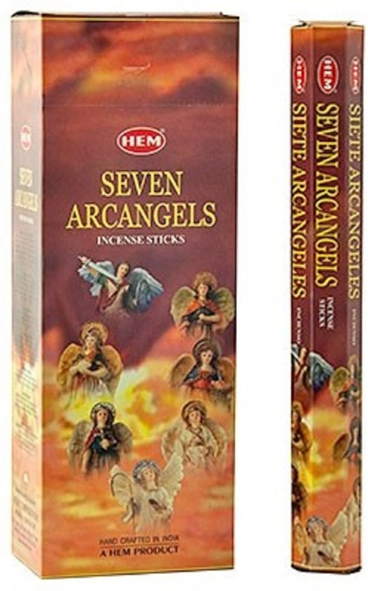 Hem Incense Sticks SEVEN ARCANGELS (Благовония СЕМЬ АРХАНГЕЛОВ, Хем), уп. 20 палочек.
