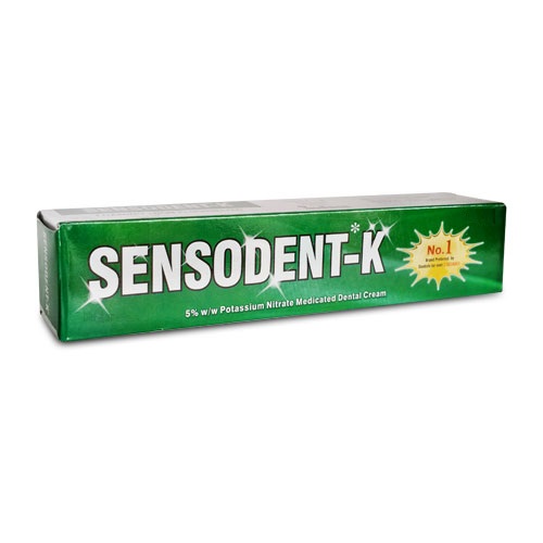 SENSODENT-K Medicated dental cream Indoco remedies ltd. (СЕНСОДЕНТ-К, Медицинский стоматологический крем), 50 г.
