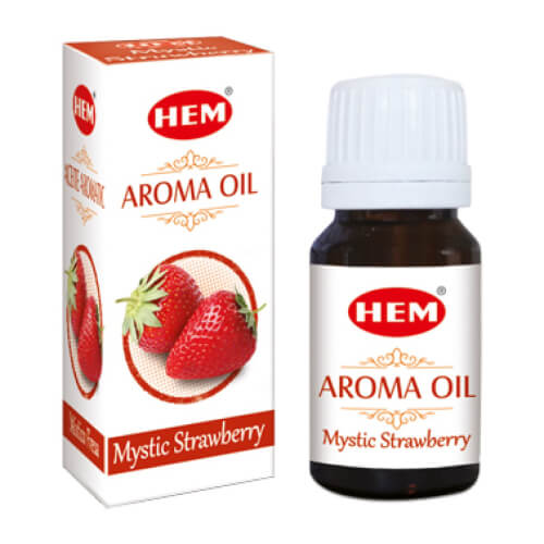 Aroma oil MYSTIC STRAWBERRY, Hem (Ароматическое масло МИСТИЧЕСКАЯ КЛУБНИКА, Хем), 10 мл.