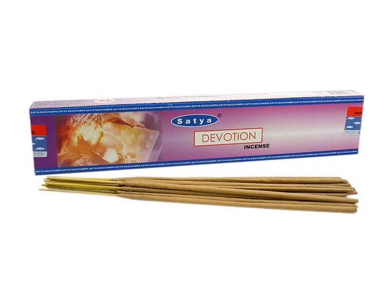 DEVOTION Incense, Satya (Благовония ПРЕДАННОСТЬ, Сатья), 15 г.