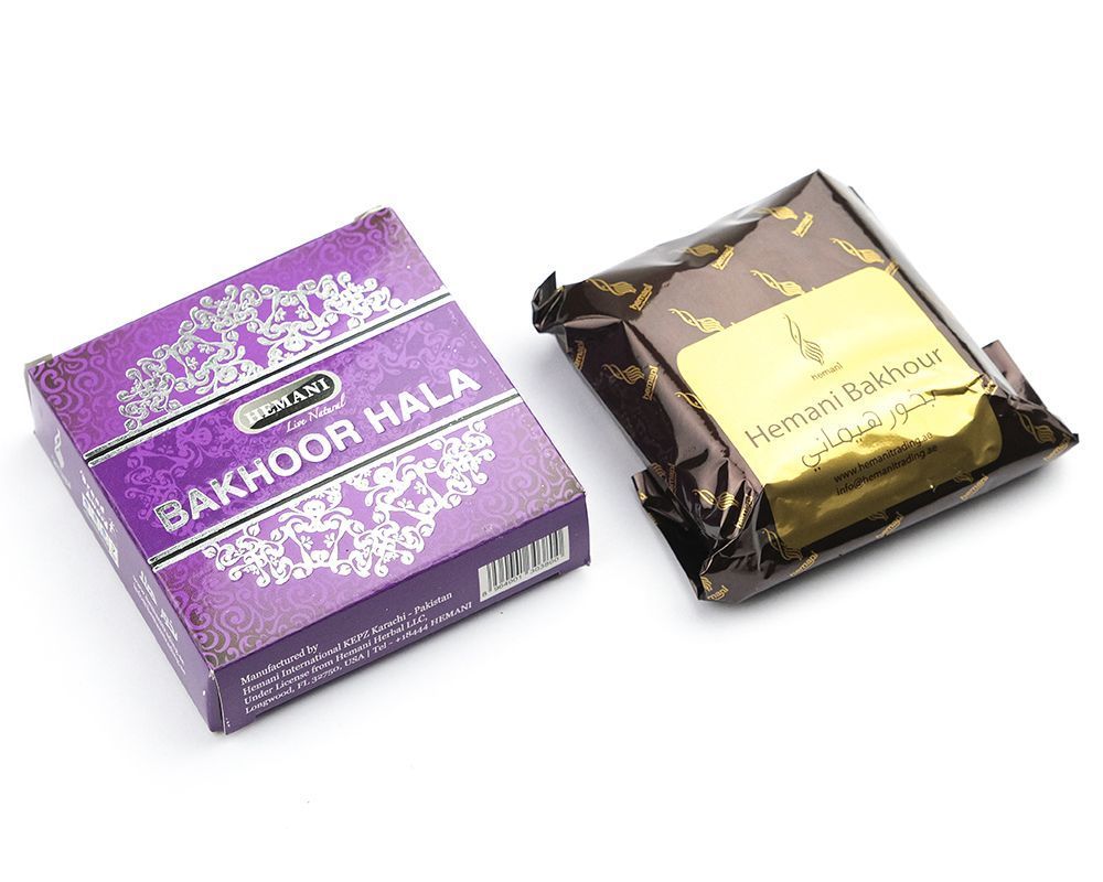 Bakhoor HALA, Hemani (Бахур ХАЛА, Хемани), плитка 40 г.