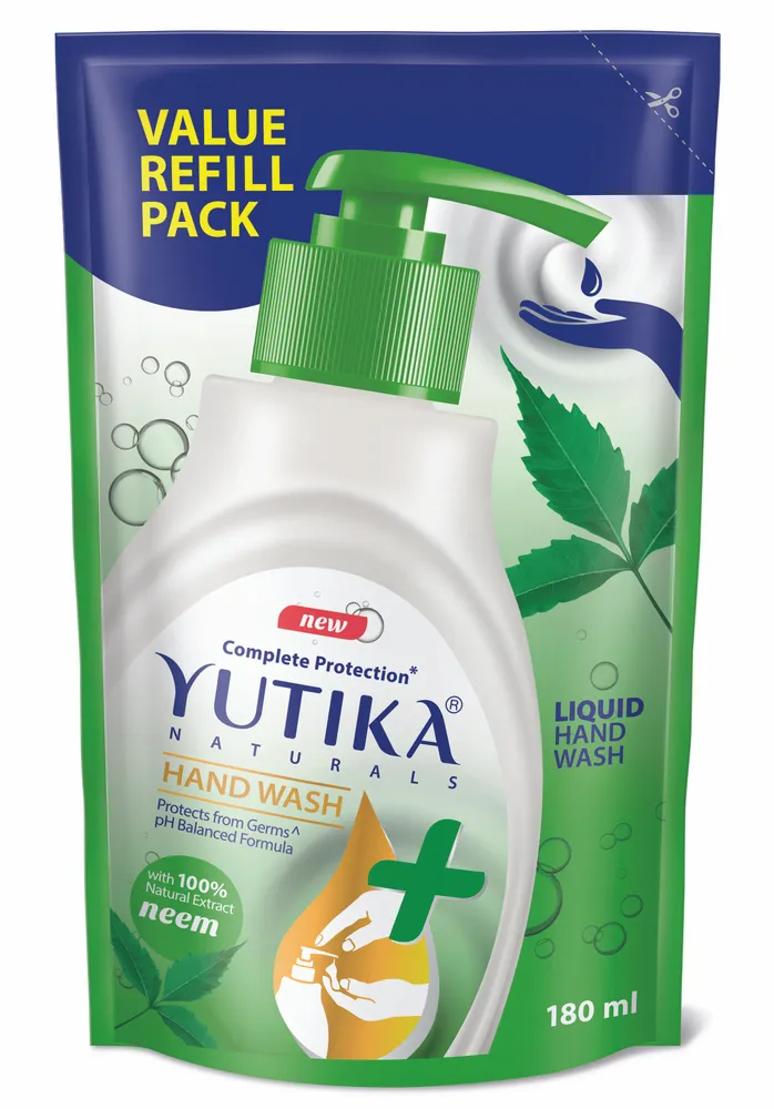 Hand Wash NEEM, Yutika (Жидкое мыло для рук НИМ, Ютика), 180 мл.