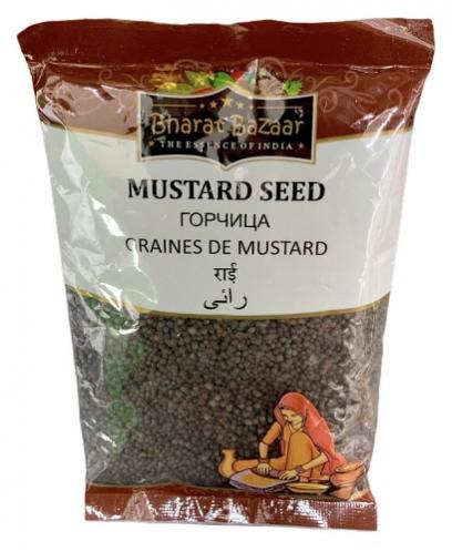 MUSTARD (Musterd) SEED Bharat Bazaar (Семена черной горчицы, Бхарат Базар), 100 г.