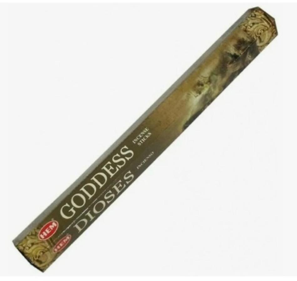 Hem Incense Sticks GODDESS (Благовония БОГИНЯ, Хем), уп. 20 палочек.