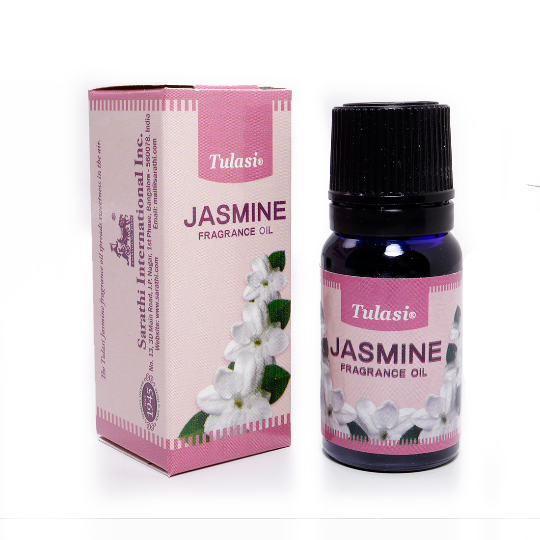 Tulasi JASMINE Fragrance Oil (Туласи ЖАСМИН ароматическое масло), 10 мл.