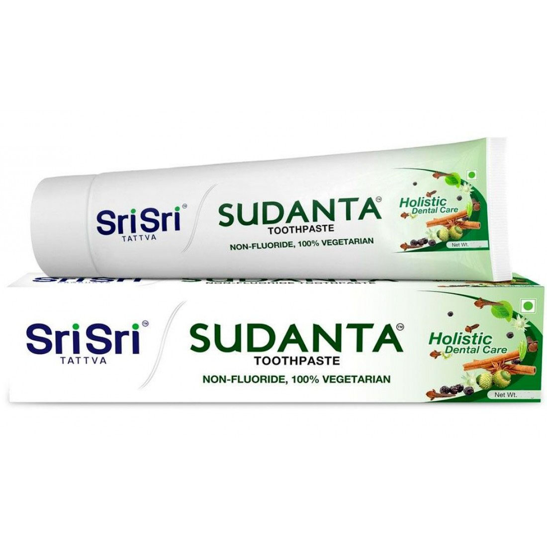 SUDANTA Toothpaste Sri Sri Tattva (СУДАНТА Зубная паста, Шри Шри Аюрведа), 50 г.