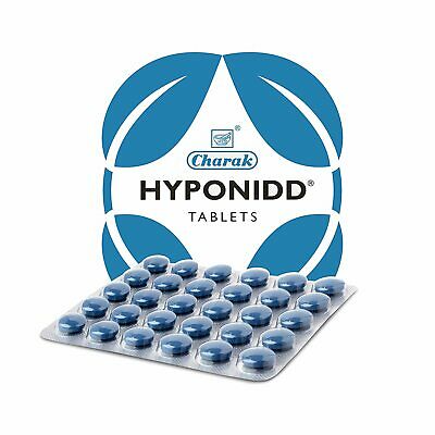 HYPONIDD Tablets, Charak (ГИПОНИДД (Хипонидд), комбинация трав и минералов для лечения диабета, Чарак), 30 таб.