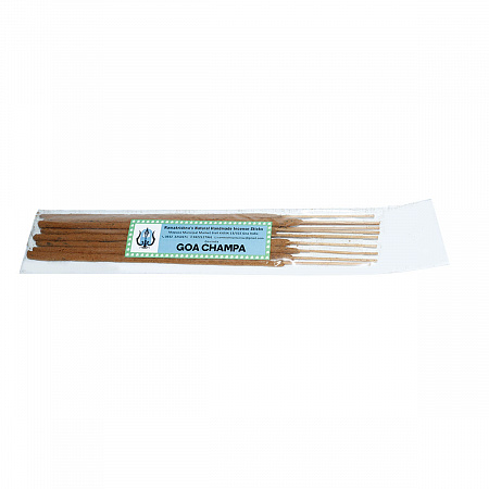 GOA CHAMPA Ramakrishna's Natural Handmade Incense Sticks (ГОА ЧАМПА натуральные благовония ручной работы, Рамакришна), 20 г.