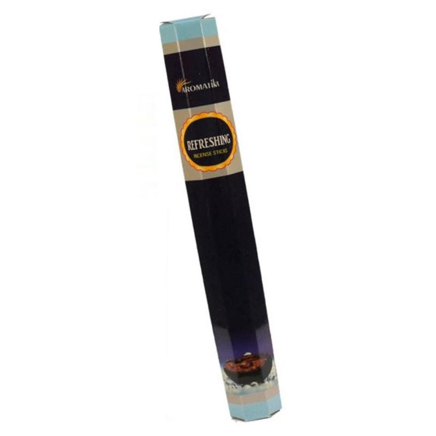 Aromatika REFRESHING Incense Sticks (ОСВЕЖАЮЩИЕ ароматические палочки, Ароматика), шестигранник, 20 г.