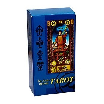Магические карты Ступени Золотого ТАРО U50 (Комплект 78 карт с инструкцией), 1 шт.