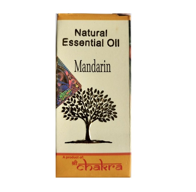 Natural Essential Oil MANDARIN, Shri Chakra (Натуральное эфирное масло МАНДАРИН, Шри Чакра), 10 мл.