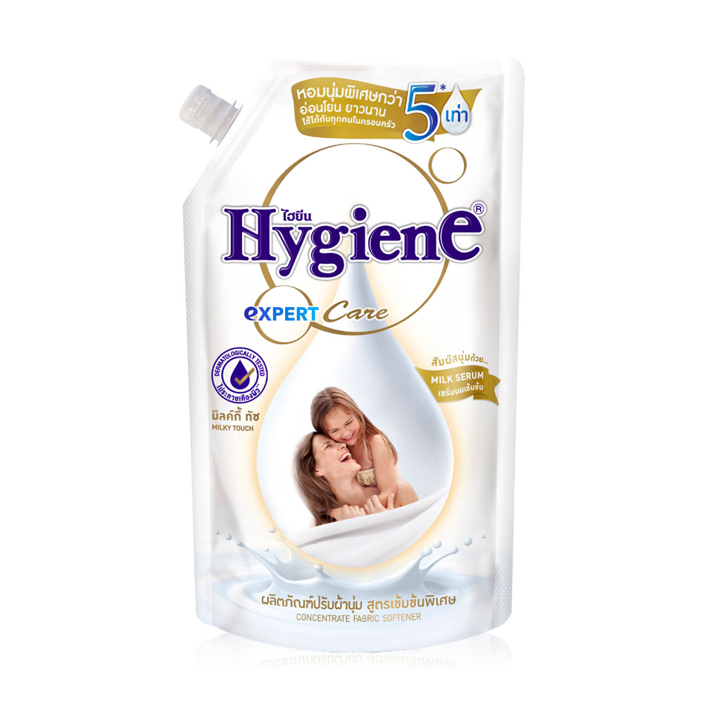 MILKY TOUCH Concentrate Fabric Softener, Hygiene (Концентрированный кондиционер для белья НЕЖНОСТЬ МОЛОКА, для чувствительной кожи), 520 мл.