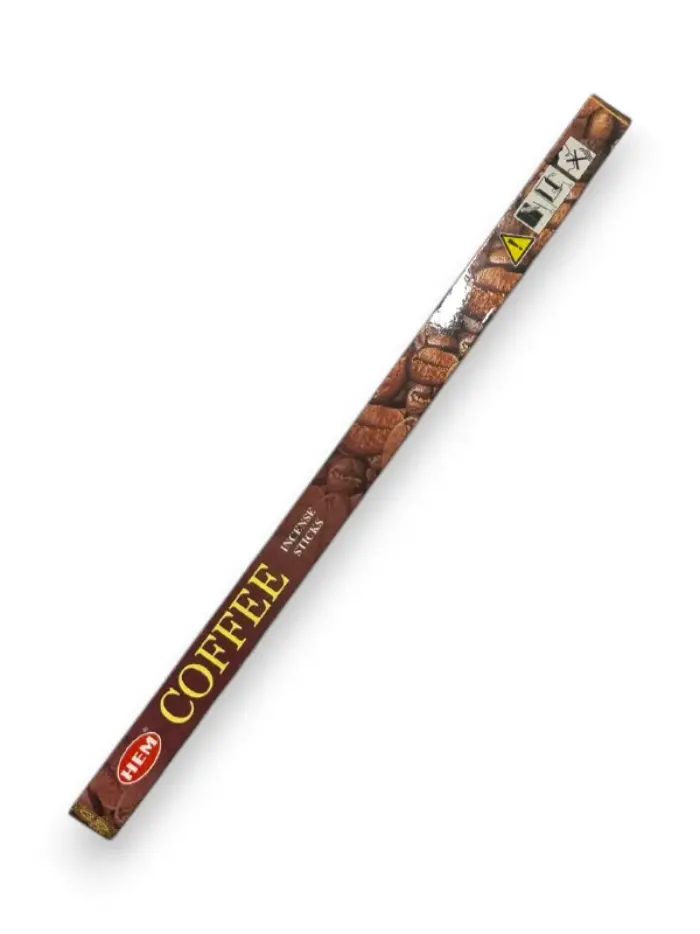 Hem Incense Sticks COFFEE (Благовония КОФЕ, Хем), уп. 8 палочек.