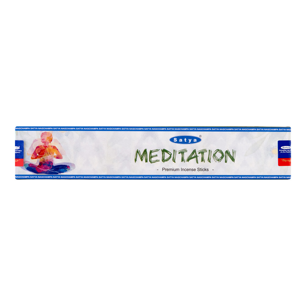 MEDITATION Premium Incense Sticks, Satya (МЕДИТАЦИЯ премиальные благовония, Сатья), 15 г.