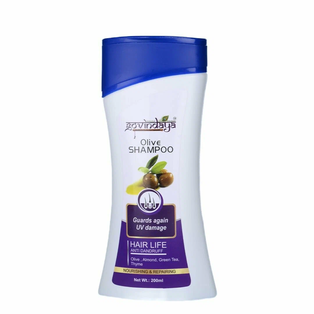 OLIVE Shampoo, Govindaya (ОЛИВКА шампунь для защиты от ультрафиолета, Говиндая), 200 мл.