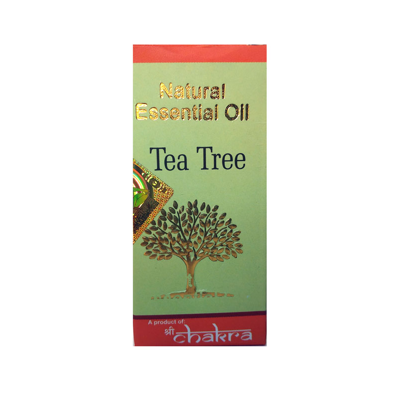 Natural Essential Oil TEA TREE, Shri Chakra (Натуральное эфирное масло ЧАЙНОЕ ДЕРЕВО, Шри Чакра), 10 мл.