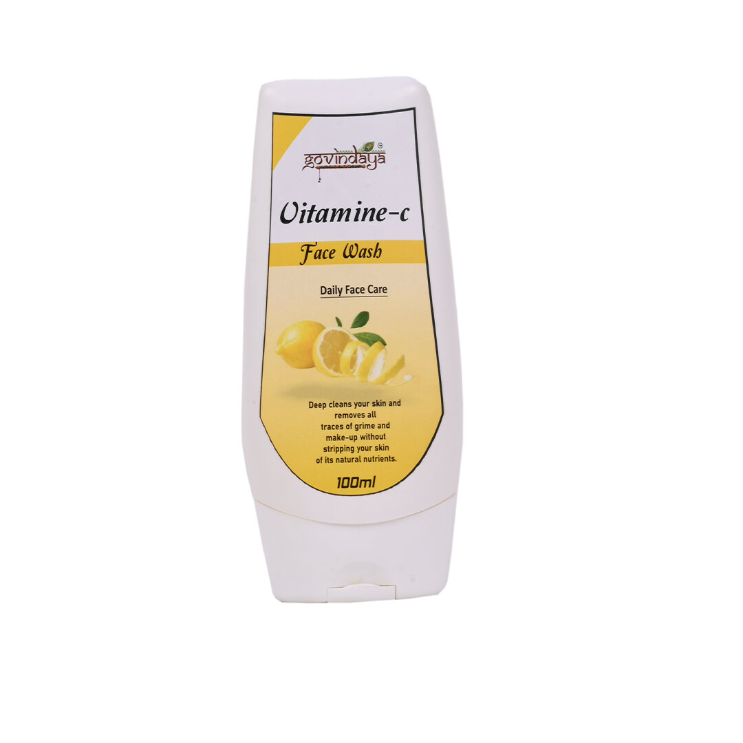 VITAMINE-C Face Wash, Govindaya (ВИТАМИН-C средство для умывания, Говиндая), 100 мл.