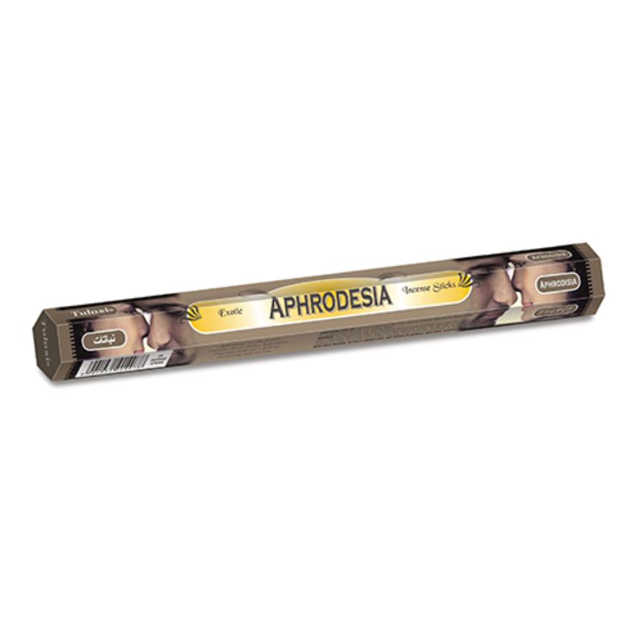 Tulasi APHRODESIA Exotic Incense Sticks, Sarathi (Туласи благовония АФРОДЕЗИЯ, Саратхи), уп. 20 палочек.