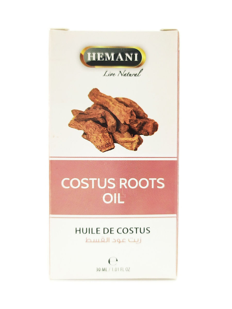 COSTUS ROOTS OIL, Hemani (КЫСТА масло, Хемани), 30 мл.