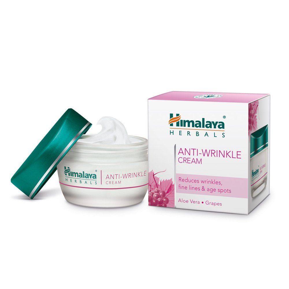 ANTI-WRINKLE Cream, Himalaya (Крем ПРОТИВ МОРЩИН, уменьшает морщины, тонкие линии и возрастные пятна, Хималая), 50 г.