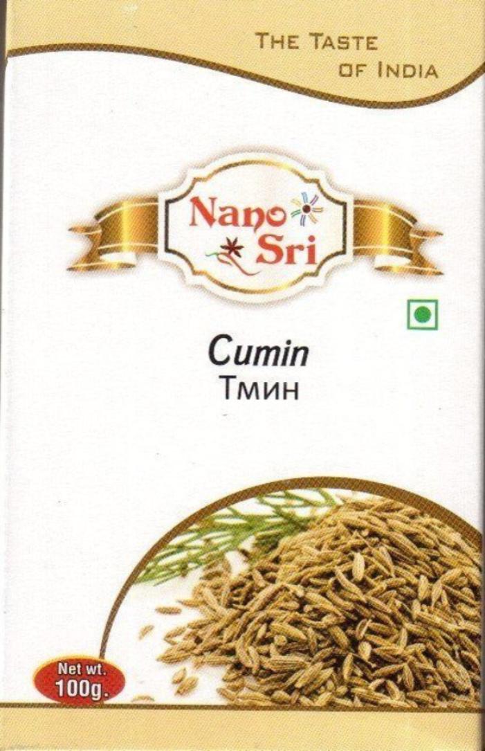 CUMIN SEEDS, Nano Sri (СЕМЕНА КУМИНА, Нано Шри), 100 г.