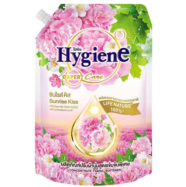 SUNRISE KISS Concentrate Fabric Softener, Hygiene (Концентрированный кондиционер для белья РАССВЕТНЫЙ ПОЦЕЛУЙ), 1150 мл.