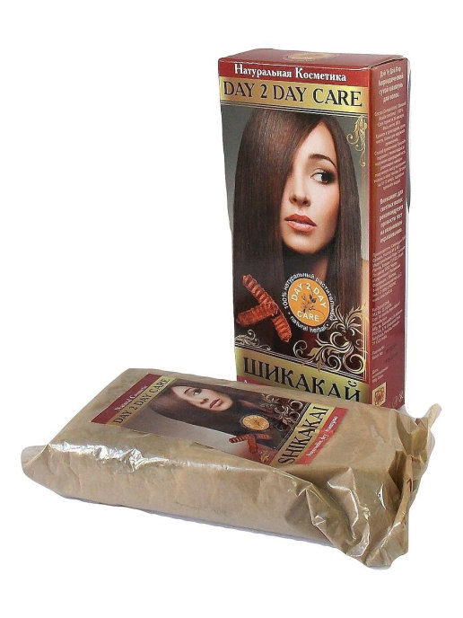 SHIKAKAI Ayurvedic Dry Shampoo, Day 2 Day Care (ШИКАКАЙ аюрведический сухой шампунь, Дэй Ту Дэй Кэр), 100 г.
