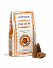 Backflow Incense Cones PALO SANTO, Ayurvedic (Благовония стелющийся дым ПАЛО САНТО, Аюрведик), уп. 10 конусов