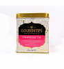 STRAWBERRY TEA, Golden Tips (КЛУБНИКА 100% Индийский черный листовой чай с экстрактом клубники, железная банка, Голден Типс), 100 г.