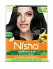 NATURAL BLACK 1.0 Nisha Creme Hair Color (НАТУРАЛЬНЫЙ ЧЁРНЫЙ 1.0 крем-краска для волос, Ниша), 20 г + 20 мл + 6 мл.