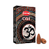 OM Backflow Incense Cones, Hem (ОМ благовония пуля стелющийся дым, Хем), уп. 10 конусов.